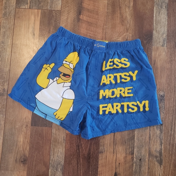 Simpsons Underwear Socks Homer Simpson Boxers Med 3234 Poshmark